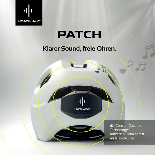 PATCH - der Lautsprecher für Deinen Fahrrad-Helm