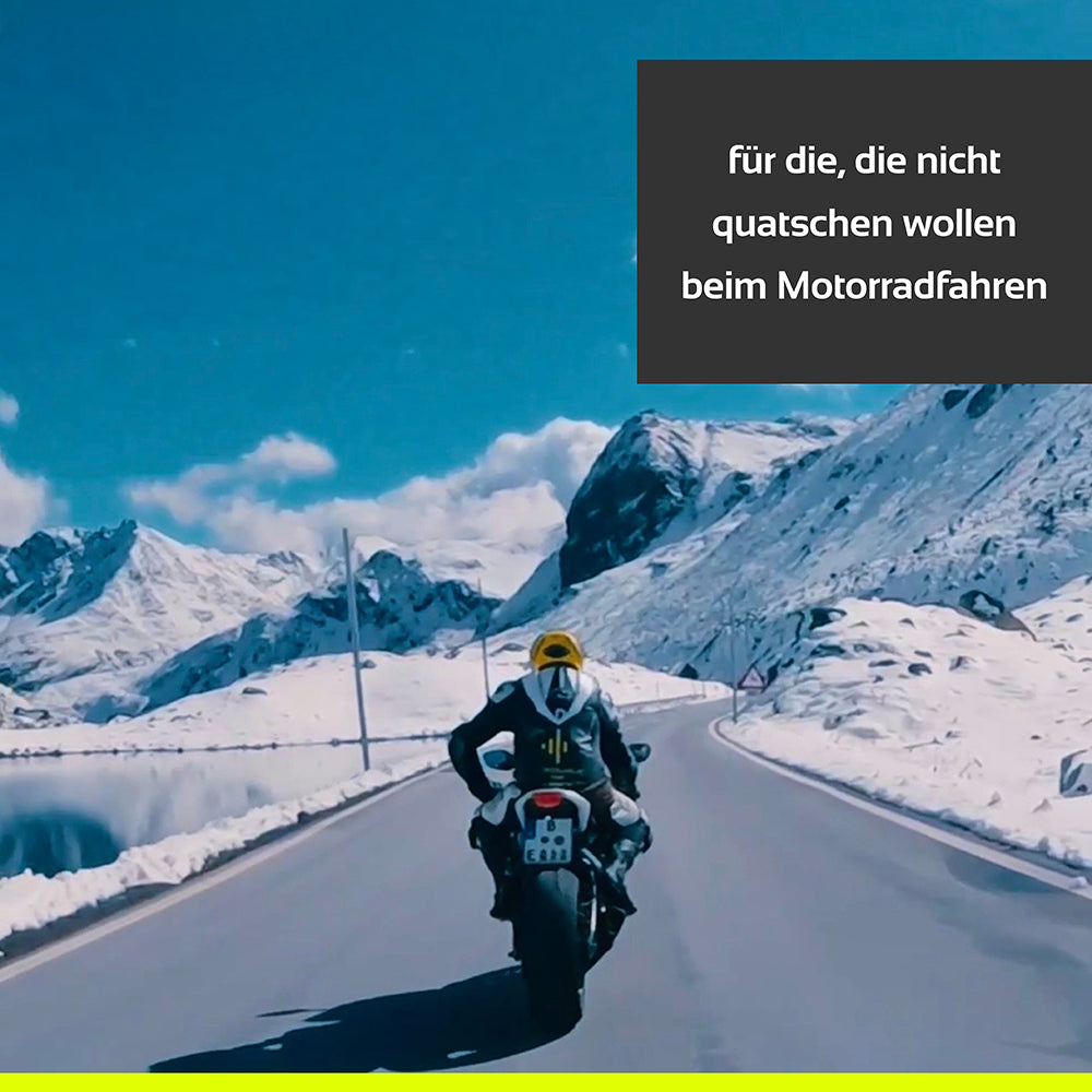 TĀG 2.0 - der Lautsprecher für Deinen Motorrad-Helm