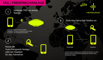 Driving school TĀG 2.0 - for motorcycle helmets